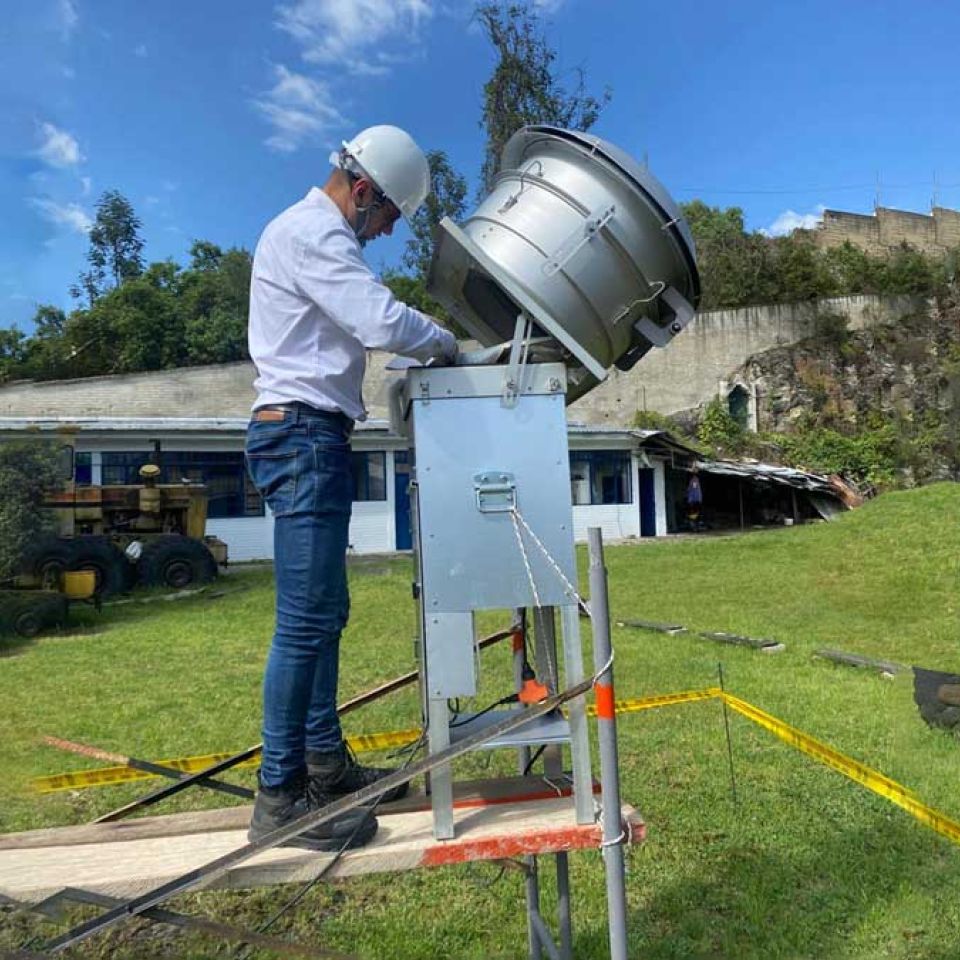 Monitoreo de Calidad de Aire en Colombia